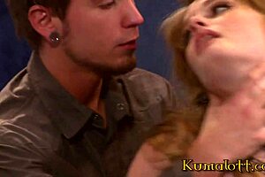 Faye Reagan, the cute redhead, enjoys BDSM domination and hardcore sex.