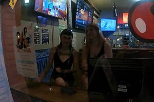 Alternative Spring break gangbang preview with doggystyle sex and facial cumshot