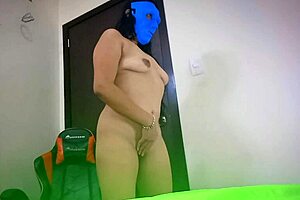Solo scene with stepmother, hairy and black ass lovers will adore it.