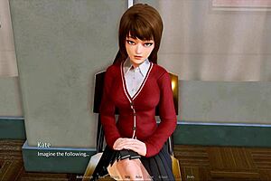 Harem Hotel 57: an animated visual novel with pornographic content.
