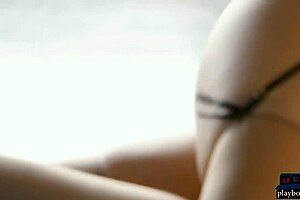 Anna Sophia, a voluptuous blonde mature model, enjoys a sensual climax.