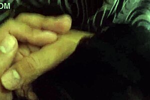 Beautiful woman with sagging breasts in hot scene with ass to mouth action.