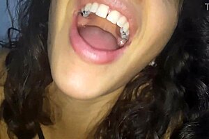 18 weeks pregnant and giving you a JOI experience with a natural tits and nipples showcase.