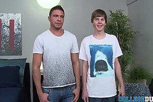 Straight guy Tommy White has rough anal sex with Sam Northman