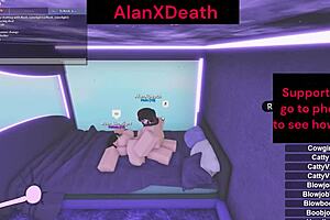 Roblox sex adventure with a shy girl