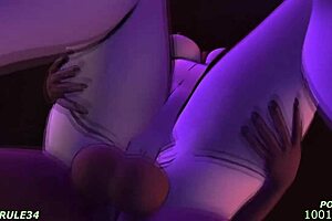 Fredina's wild night at the nightclub in animated 3D compilation