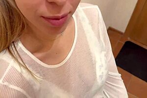 A hot milfetta and michaelfrostpro scene with a blonde and brown eyes.