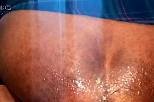 Black homemade video with big tits and anal sex
