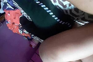 I am alone with my step-sister and we decide to kiss.