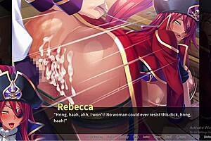 Rebecca’s bukkake scene: A treasure of anal sex and blowbangs
