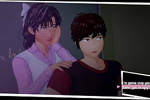 The Knight of Love: The final chapter – Stepmother and MILF teacher seduce