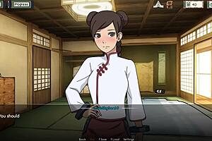 3D animated Naruto: Kunoichi trainer's secret forest encounter