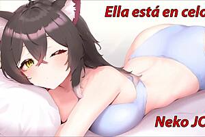 Nekochan and I have fun with JOI and ASMR in a spacious CELO