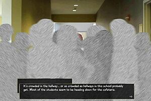 Katawa Shoujo HD patch - Emi's route 1 & 2 with a special focus on the cunny without legs