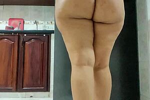 My stepmother almost seduces me while I am shopping and I have a hidden camera.