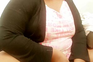 Hot college girl from India shows her big boobs