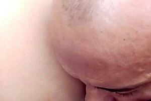 Big ass MILF gets poolside blowjob and fuck with cum in mouth