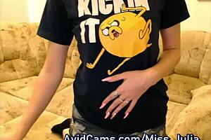Miss Julia is a Latvian camgirl who plays games and shows her body.