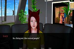 Amateur anime 3D porn video with small boobed starlet.