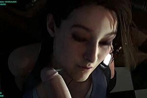 Jill Valentine's star performance in the Resident Evil parody by Nisath