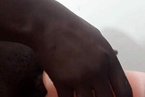 Solo amateur's double orgasm with sex toy