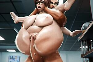 Adult animated video game with sex scenes and uncensored content