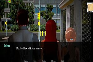 A look at the erotic content of an adult visual novel, Family 176