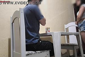 A young couple’s naughty experience in a bar with an added twist