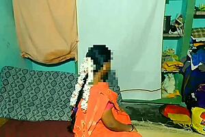 Beautiful Indian house wife gives great blow job and fuck