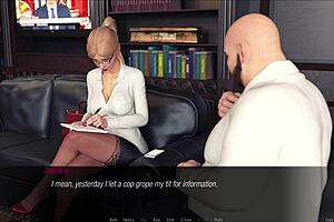 Jessica O’Neil in hardcore scene in an erotic novel