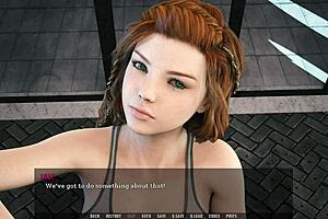 Steamy encounter with stepsis in 33.3d animated porn film