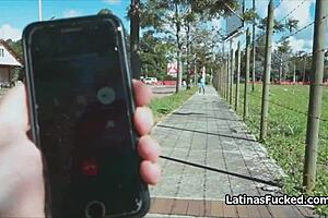 Amateur hot Latina gets a street pickup and gives a great blowjob