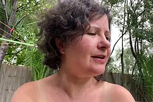 A sunburned solo session in nature: a chubby amateur's story