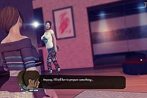 3D animated hentai featuring a new start for Areas of Gray