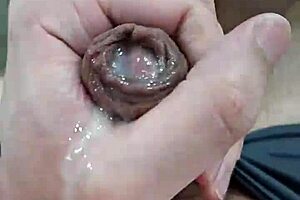 Young and straight amateur with an average body and a big dick meets his neighbors for sex