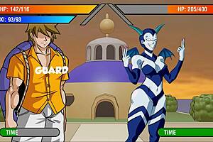 Dragon Girl X - Hard Battle in 3D Cartoon