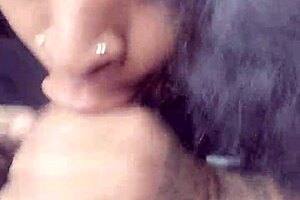 Beautiful amateur with a big dick loves to facial and creampie