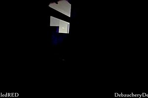Big dick stranger gets a glory hole blowjob with cum on face