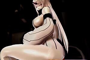 Beautiful women in 3D porn compilations with cumshots and creampies