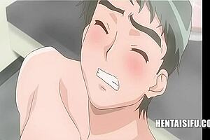 Japanese teen replaces my right hand in erotic animation
