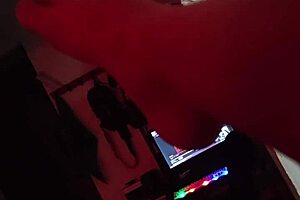 Young and petite step-cousin’s ass licking game in the amateur porn video