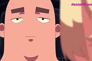 Beautiful anime witch gets an uncensored hentai challenge