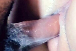 Close up cream pie action with big cock and amateur