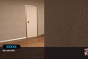 Adult cartoon with 3D animation and Milf character