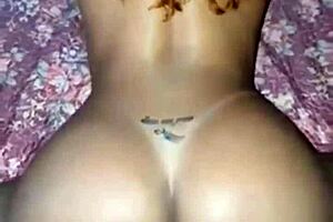 Big tits homemade video with natural tits and big ass