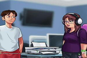 Animated French lessons in Summer Time Saga