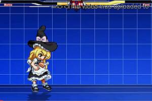 Mugen animated porn: Tohou vs. Maori