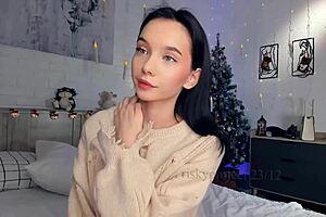 Small girl squirts on webcam