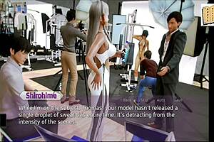 Visual novel and anime-style game walkthrough for The Academy 150