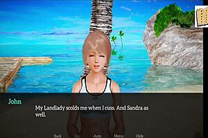 My new family 200: A walkthrough of an erotic visual novel